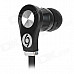 SONUN SN-691 Stylish In-Ear Earphones - Black (3.5mm Plug / 128cm)