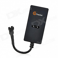 GS-118 GPS / GSM / GPRS Vehicle Locator Tracker - Black