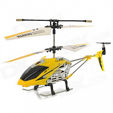 IA 8859 Rechargeable 3.5-CH R/C Helicopter w/ Gyroscope - Yellow + Silver (IR Remote / 6 x AA)