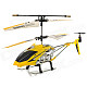 IA 8859 Rechargeable 3.5-CH R/C Helicopter w/ Gyroscope - Yellow + Silver (IR Remote / 6 x AA)