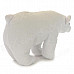 Emulational Polar Bear Doll - White