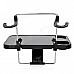 Multi-Functional Car Seat Back Folding Desk for Computer / Drink - Black