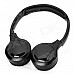 LB300 Wireless Bluetooth V3.0 Stereo Headset Headphones for Iphone / Cellphone + More - Black