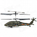 Udi U811 3.0-CH IR Remote Control R/C Helicopter w/ Gyro - Army Green