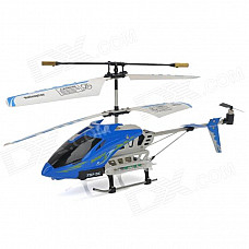 MD757 Android Phones / Iphone Control 3.5-CH IR Remote Control R/C Helicopter - Blue + White