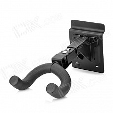 Instrument Iron + Sponge + Plastic Hook w/ Clip for Guitar - Black