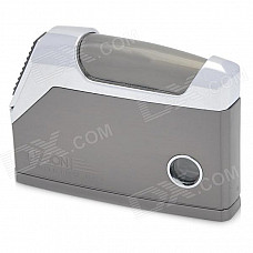 JOBON R4880A Press Pop-Up Style Windproof Dual Flame Ethane Lighter - Silver + Grey