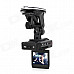 Borui K3000 2" TFT LCD 1080p 3.0MP Wide Angle Car DVR Camcorder w/ TF / HDMI / Night Vision - Black