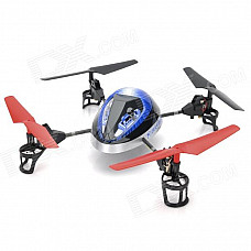 WLtoy V949 Beetle 2.4GHz R/C 4-CH 4-Axis Quadcopter Dexterous Mini UFO RTF - Blue