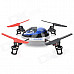 WLtoy V949 Beetle 2.4GHz R/C 4-CH 4-Axis Quadcopter Dexterous Mini UFO RTF - Blue