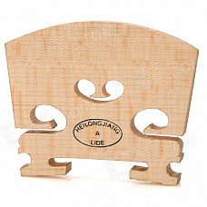 William 02 Maple Wooden Violin Bridge - Beige