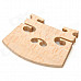 William 02 Maple Wooden Violin Bridge - Beige