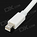 Mini DisplayPort DP Male to Male Data Cable - White (1m)