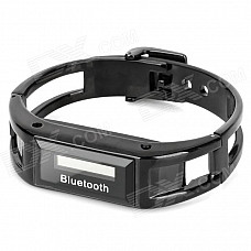 Q-D68 Bluetooth Incoming Call Vibrate Alert Bracelet - Black