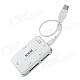 SSK SCRM054 High Speed SD / MS / XD / GF / Micro SD / M2 Card Reader - White