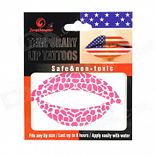 Temporary Lip Tattoo Sticker - Pink