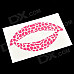 Temporary Lip Tattoo Sticker - Pink