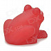 HC021 Cute Color Change Funny Floating Frog Bath Toy for Kids - Red