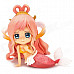 Cute Mini Sea-Maid Princess Shaped PVC Decoration Toy - Pink