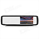 RV-431S 4.3" TFT LCD Car Vehicle Rearview Mirror Set - Black