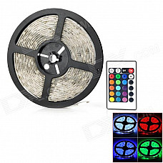 22.5W 2250lm 150-5050 SMD LED RGB + White Light Waterproof Car Flexible Strip Lamp (5m / 12V)