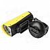 Codisk S1080 HD 5.0 MP Wide Angle Waterproof Sports Diving Camera w/ TF/ Mini USB / AV - Yellow