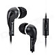 BSBESTE BSB-125 3.5mm Plug In-Ear Earphones w/ Microphone - Black