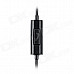 BSBESTE BSB-125 3.5mm Plug In-Ear Earphones w/ Microphone - Black