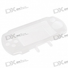 Silicone Protective Case for PSP 3000/2000 (White)