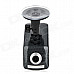 OiTEZ DP-R06 2.4'' TFT 1.0MP Wide Angle Car DVR Camcorder w/ G-Sensor / TF - Black + Grey