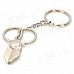 Scissors Pendant Tool Zinc Alloy Keychain - Silver