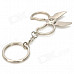 Scissors Pendant Tool Zinc Alloy Keychain - Silver