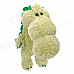 Cute Short Plush Long Head Dinosaur Doll Toy - Laurel Green