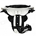 Motorcycle Cycling Neck Brace Support - Black + White (Free Size)