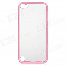 Stylish Protective Plastic Back Case for Ipod Touch 5 - Pink