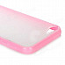 Stylish Protective Plastic Back Case for Ipod Touch 5 - Pink