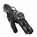 PRO-BIKER MCS-01C Motorcycle Racing Full-Finger Warm Gloves - Black (Size L / Pair)