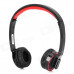 Rapoo H6080 Folding Bluetooth V4.0 Headphones Headset w/ Voice Recognition - Black + Red