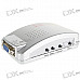 VTimage Composite + S-Video to VGA Converter Box (1280*1024px Max/110V~220V AC)