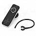 BTH-098 Bluetooth V3.0 Wireless Ear Hook Earphones for PS3 / Iphone / Cellphone + More - Black