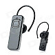 X-V1 Bluetooth v2.1 Handsfree Stereo Headset - Black + Silver (4 Hours-Talk)