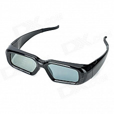 SY-8013 Rechargeable 3D Active Shutter Glasses for PC Computer - Black