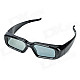 SY-8013 Rechargeable 3D Active Shutter Glasses for PC Computer - Black