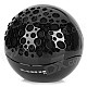 GUCEE X1 Portable Bluetooth V3.0 + EDR Rechargeable Wireless Speaker w/ Microphone / Strap - Black