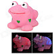 Resin Color Changing Bathing Floating Frog Toy - Pink (2 x AG1130)