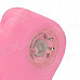 Resin Color Changing Bathing Floating Frog Toy - Pink (2 x AG1130)