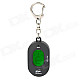 Universal Mini Chromatic Tuner w/ Key Ring - Black (1 x CR2032)