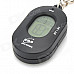 Universal Mini Chromatic Tuner w/ Key Ring - Black (1 x CR2032)