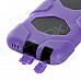 Robot Style Detachable Protective Plastic + PC Case for Ipod Touch 5 - Purple + Black