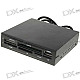 3.5" Front Chassis Bay Embedded SDHC MS/SD/MMC/TF/M2 Card Reader with USB Port